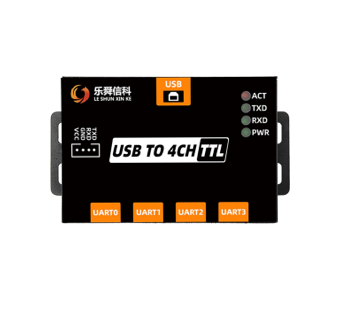工业级USB转4路TTL UART通用串口通信 